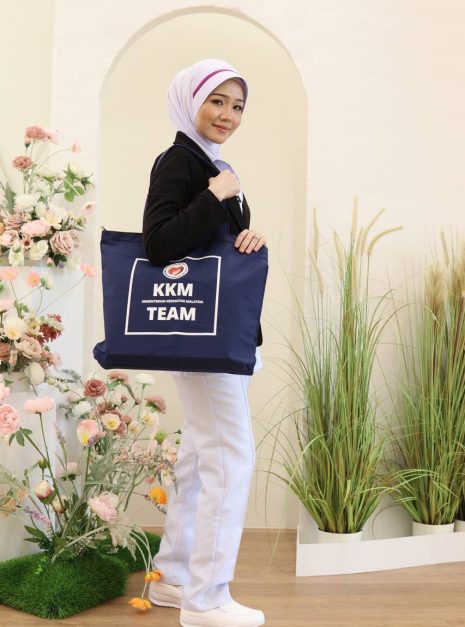 TOTE BAG KKM TEAM - DARK BLUE