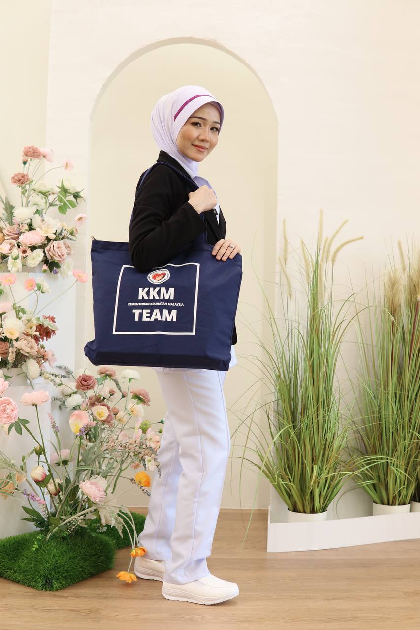 TOTE BAG KKM TEAM - DARK BLUE