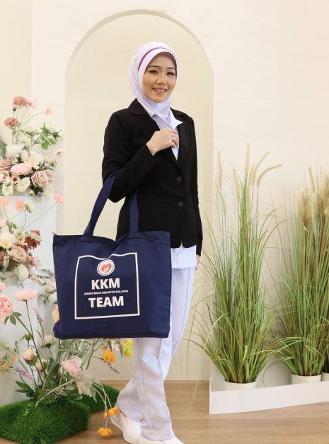 TOTE BAG KKM TEAM - DARK BLUE