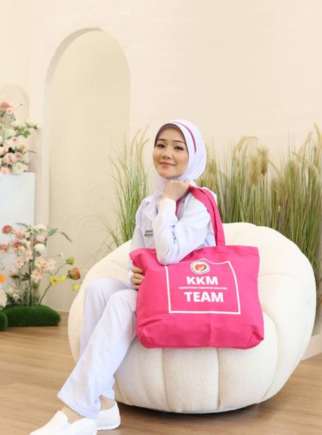 TOTE BAG KKM TEAM - HOT PINK
