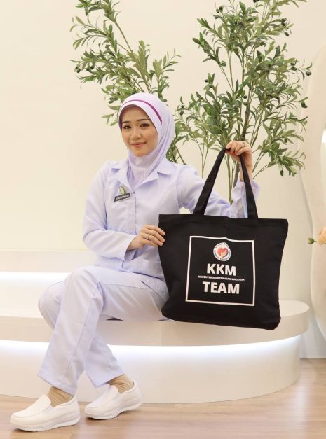 TOTE BAG KKM TEAM - BLACK