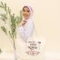 TOTE BAG WIFE MOM NURSE - WHITE
