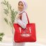 TOTE BAG WIFE MOM NURSE - RED