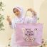 TOTE BAG WIFE MOM NURSE - LIGHT PURPLE