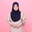 Tudung Soft Awning Half Scuba - Blue Black Polis