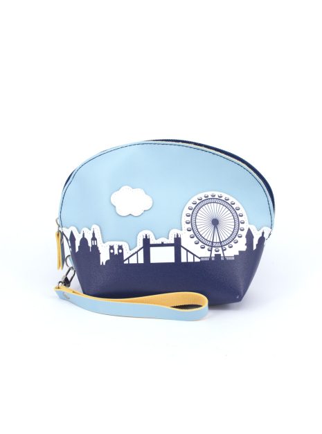 20.5x15cm-Purse Blue-1