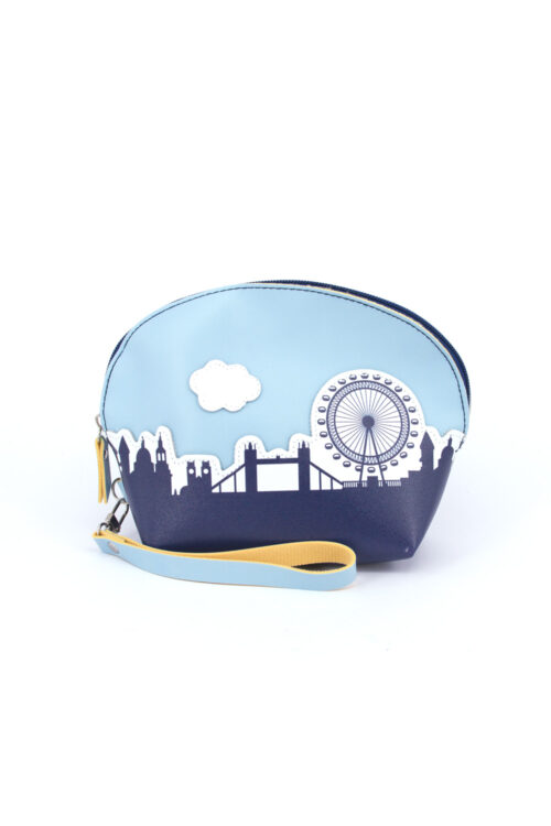 20.5x15cm-Purse Blue-1