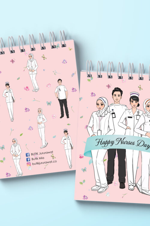 Butik Jururawat Notepad A7