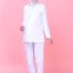 NURSE LONG SLEEVE MATERNITY UNIFORM (ONE SET TOP & PANT)