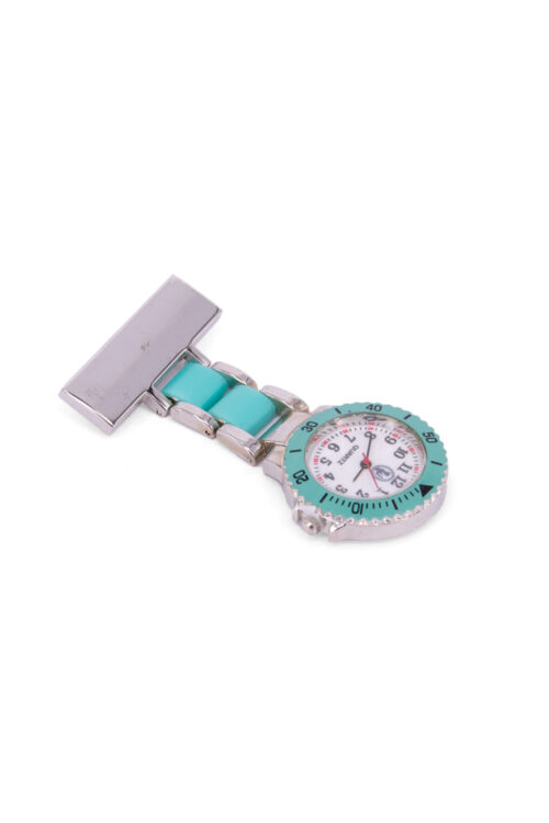 Pin Watch Metal - Turquoise