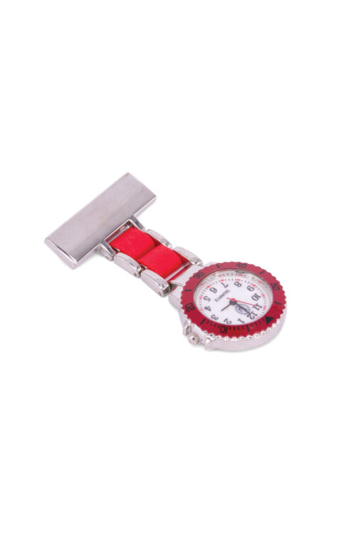 Pin Watch Metal - Red