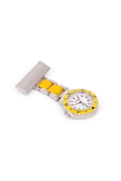 Pin Watch Metal - Yellow