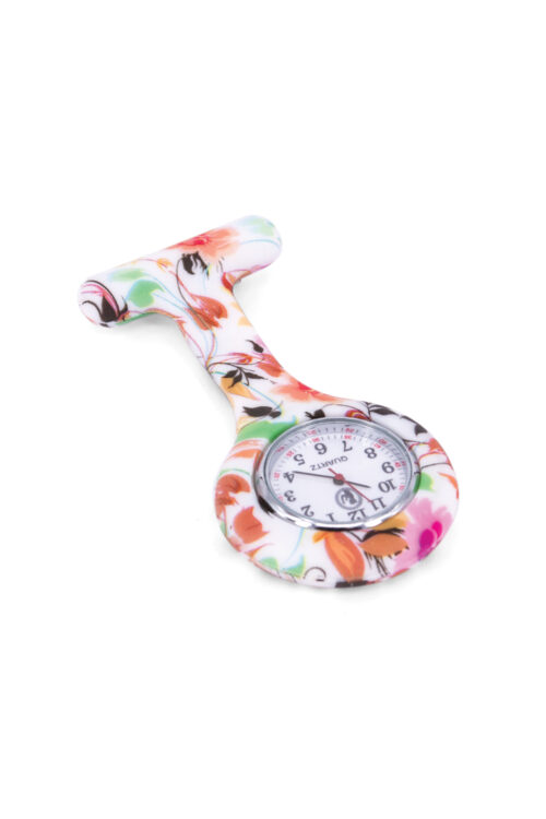 Pin Watch Printed - Floral 1