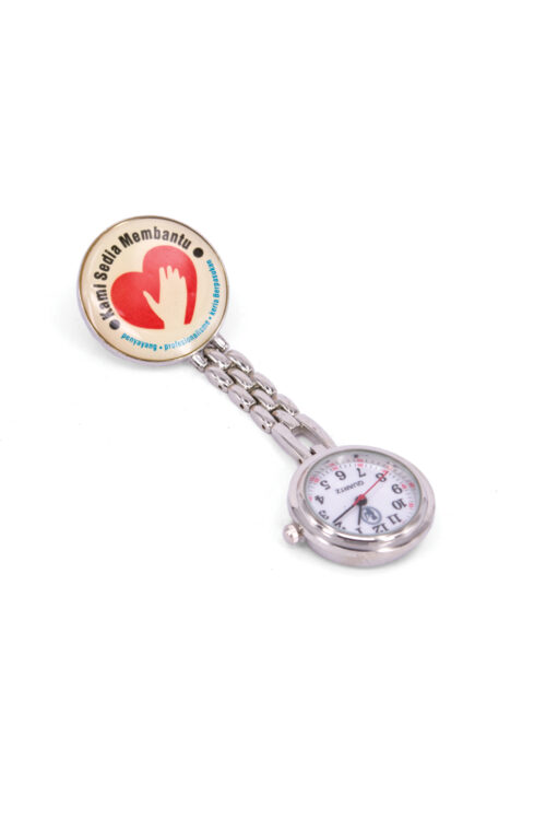 Clip Watch - Silver - Kami Sedia Membantu