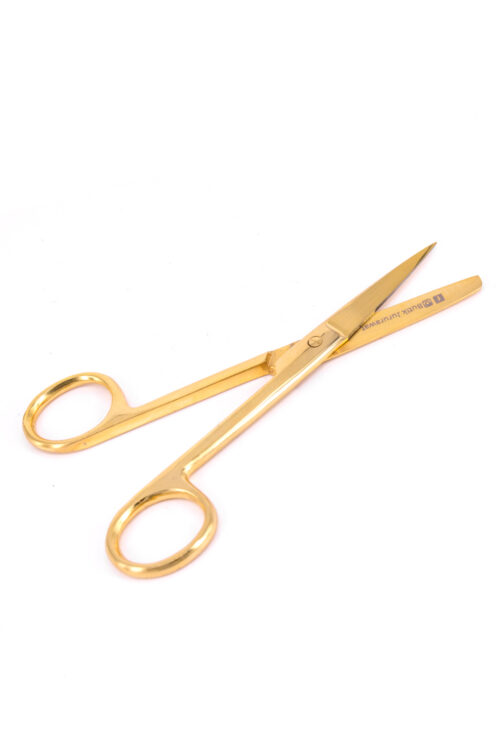 Dressing Scissor Blunt/Sharp Gold