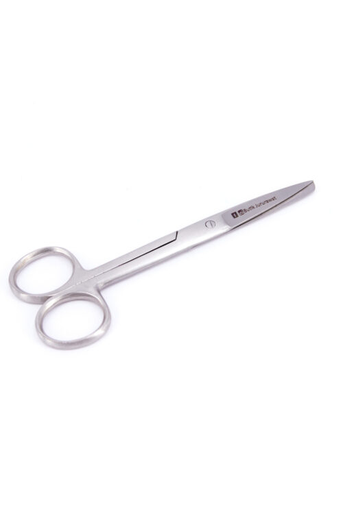 Dressing Scissor Blunt/Sharp Plain Silver