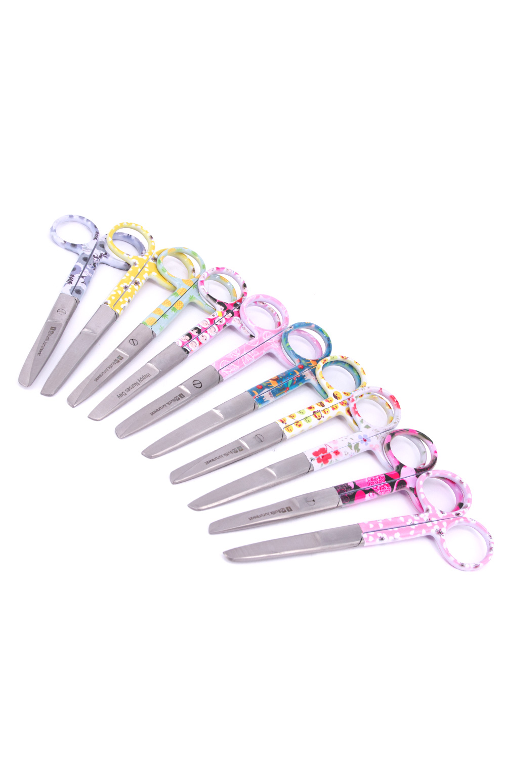 Dressing Scissor Blunt/Sharp Yellow Flower