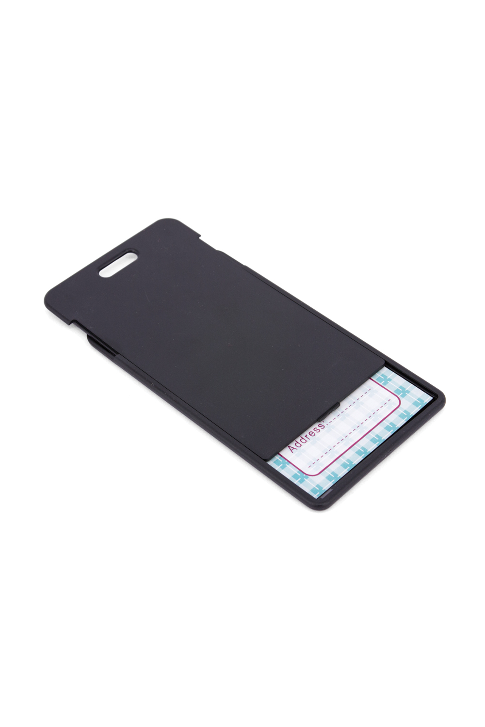 Slide ID Card Holder - Black