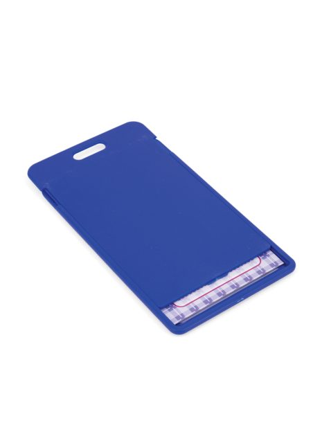 Slide ID Card Holder - Dark Blue