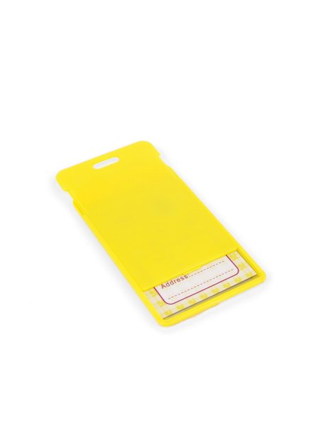 Slide ID Card Holder - Yellow