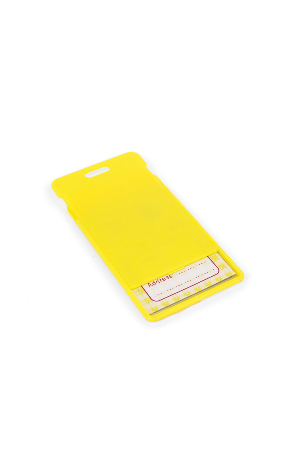 Slide ID Card Holder - Yellow