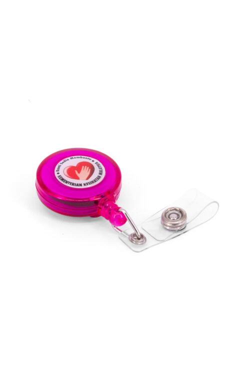 YO-YO Kami Sedia Membantu Hot Pink