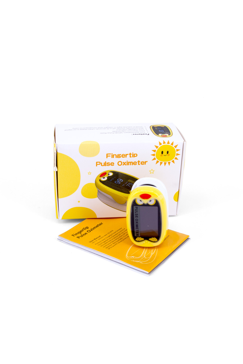 Kid Pulse Oximeter - Yellow