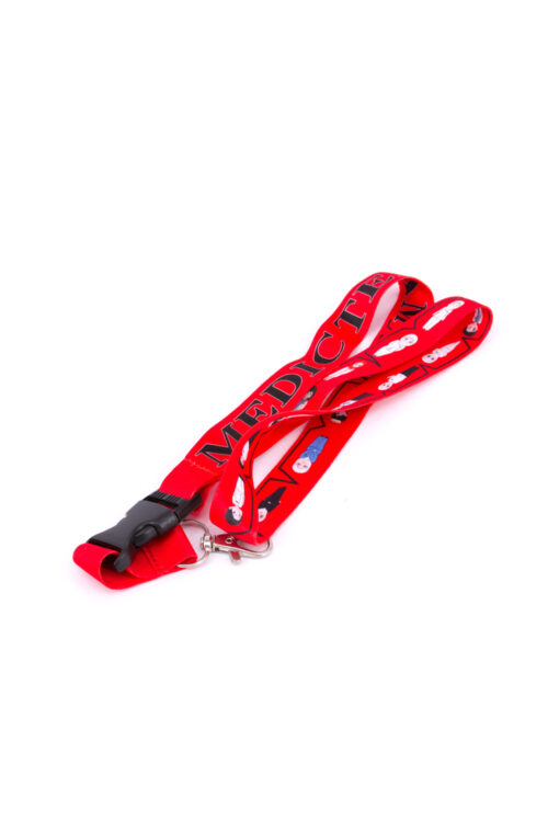 Lanyard - Medic Team Red