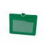  DOUBLE POCKET CARD HOLDER HORIZONTAL -GREEN