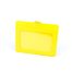  DOUBLE POCKET CARD HOLDER HORIZONTAL -YELLOW