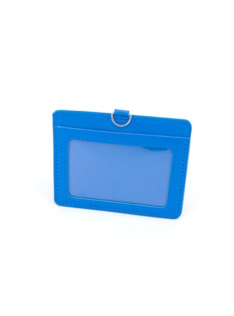  DOUBLE POCKET CARD HOLDER HORIZONTAL -LIGHT BLUE