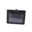  DOUBLE POCKET CARD HOLDER HORIZONTAL - BLACK