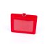  DOUBLE POCKET CARD HOLDER HORIZONTAL -RED