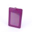 DOUBLE POCKET CARD HOLDER VERTICAL -PURPLE