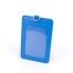 DOUBLE POCKET CARD HOLDER VERTICAL -LIGHT BLUE