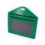 Multiple Card Holder With Zip Horizontal - GREEN