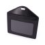 Multiple Card Holder With Zip Horizontal - BLACK