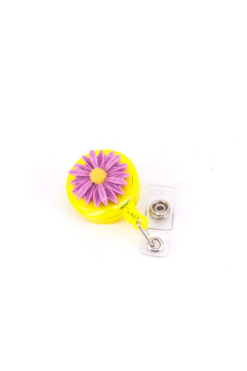 YO-YO Yellow-PURPLE FLOWER