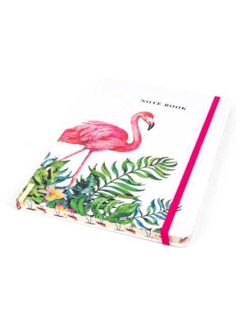 Notebook - FLAMINGO AND LEAF 
