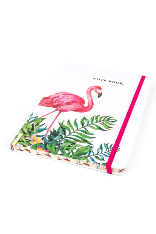 Notebook - FLAMINGO AND LEAF