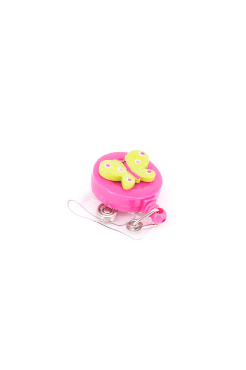 YO-YO Pink-YELLOW BUTTERFLY