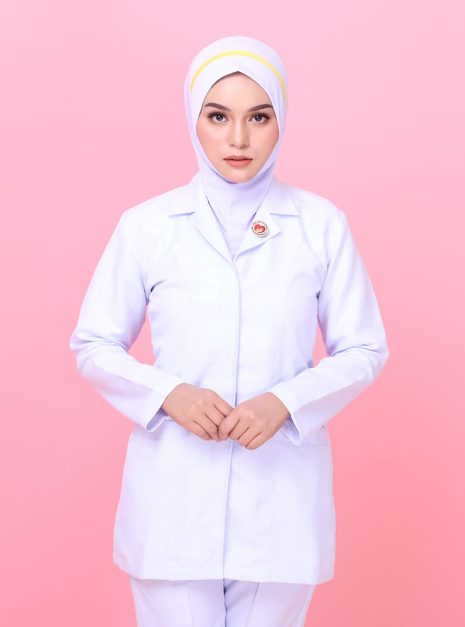 Tudung Soft Awning Lapik Dagu Juruterapi Pergigian (M)