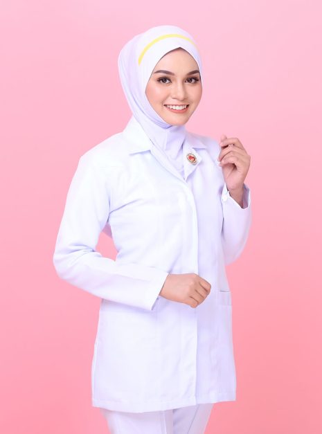 Tudung Soft Awning Lapik Dagu Juruterapi Pergigian (M)