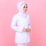Tudung Soft Awning Lapik Dagu Jururawat Masyarakat (M)