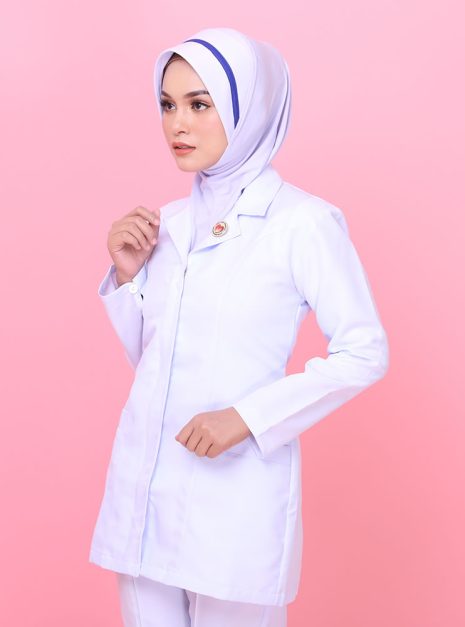 Tudung Soft Awning Full Scuba Jururawat