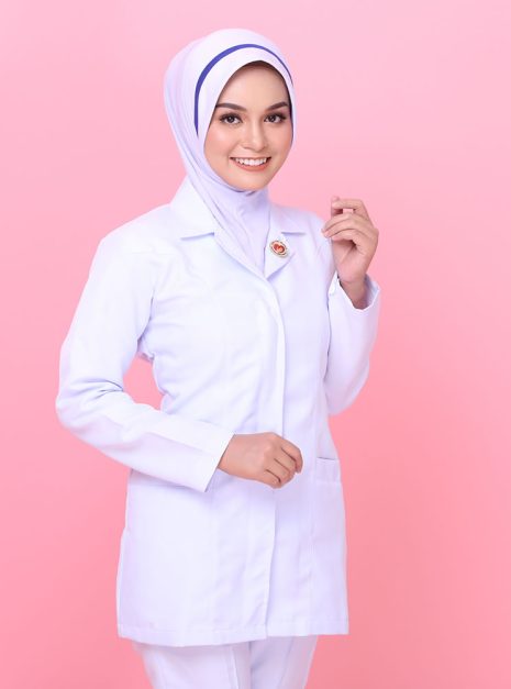 Tudung Soft Awning Full Scuba Jururawat