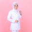 Tudung Soft Awning Full Scuba Jururawat Masyarakat