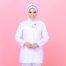 Tudung Soft Awning Half Scuba Jururawat