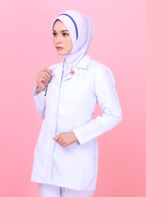 Tudung Soft Awning Half Scuba Jururawat