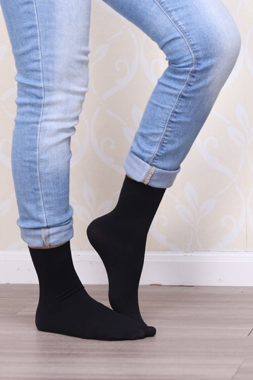 Nurse Sock x 3 sets - Black